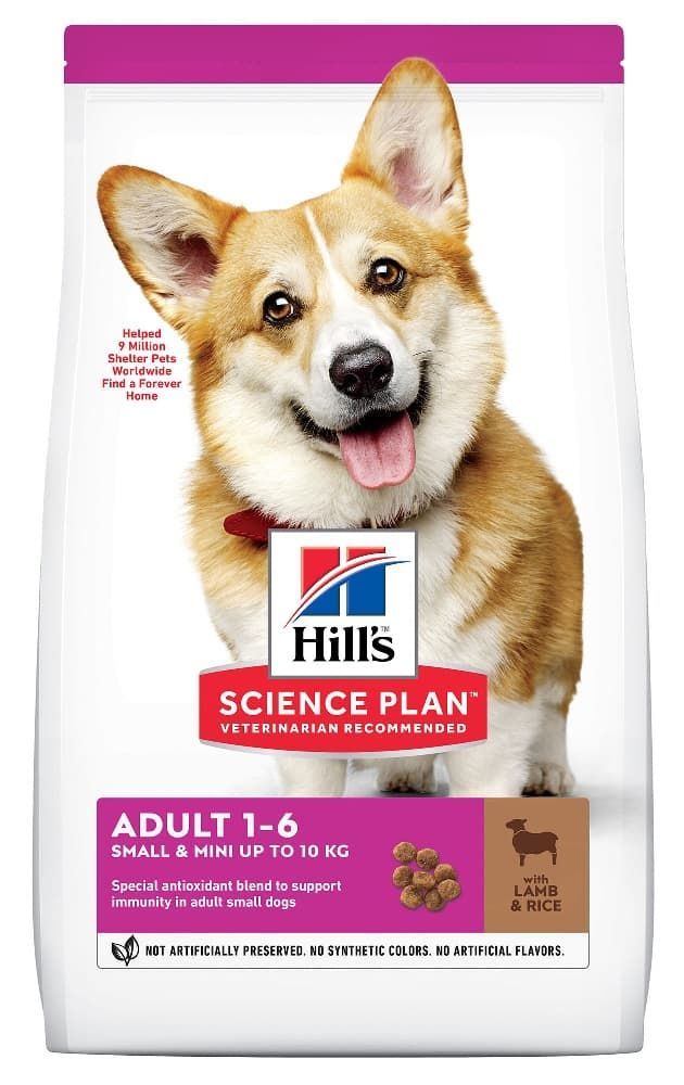 Сухой корм Hill's Science Plan Adult Small &amp; Miniature для собак с ягненком, Пакет 1,5 кг