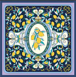 Платок двойной печати 64x64 см AV-BSD1035240091