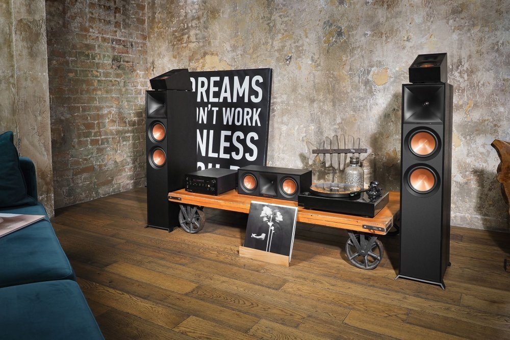 Напольная акустика Klipsch R-800F Black