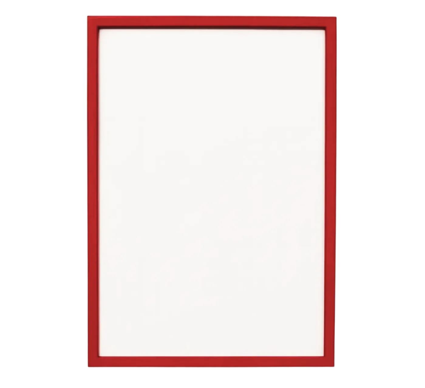 Рамка для постера красная