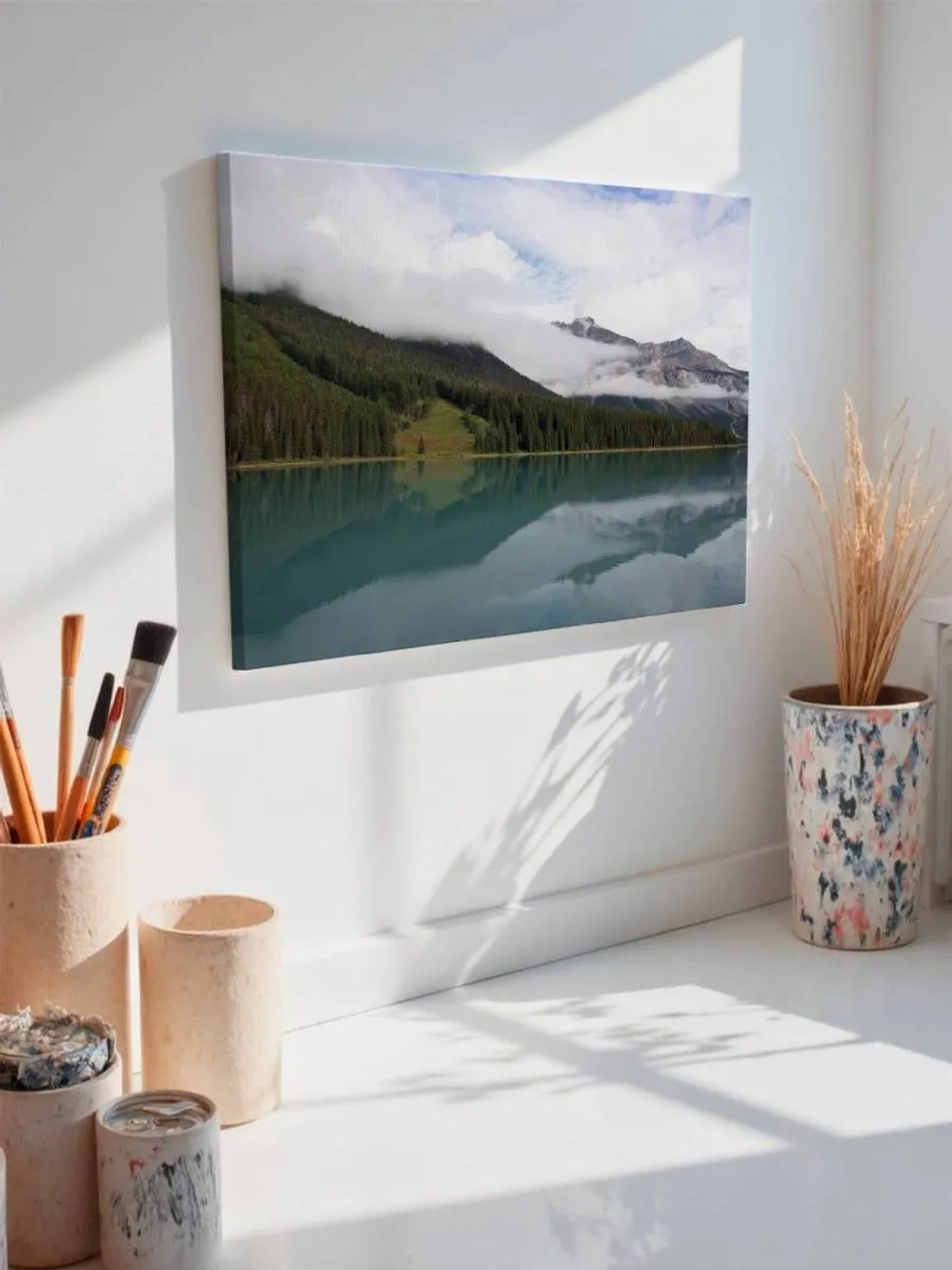 Картина на стену 40 X 50 Горное озеро