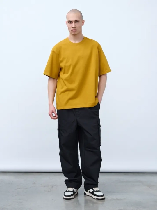 Футболка оверсайз (горчичный) 230 г