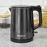 Чайник электрический 0,8л SA-2184BL темно-синий металлик