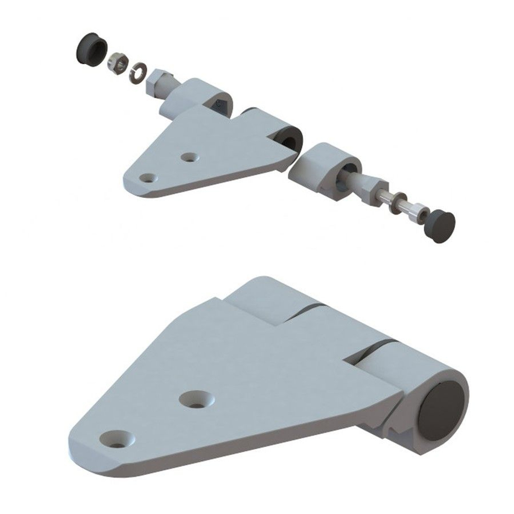 Люк палубный безрамный Пеликан 475x475 R75 (10268740)