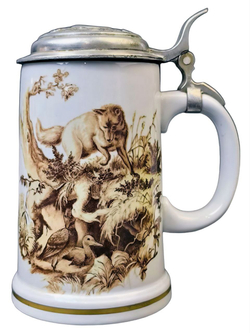 Кружка пивная "Лиса и утки" Lichte Германия