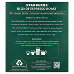 Starbucks, Nespresso®, светлый эспрессо, обжаренный, молотый, 10 алюминиевых капсул, 68 г (2,39 унции)