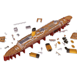 Revell - 3D пазл RMS Titanic LED Edition 266 элементов. 00154 / артикул   00154  / GTIN 4009803001548