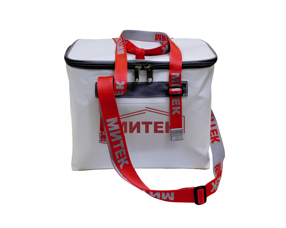 СУМКА МИТЕК С КРЫШКОЙ БОКС (38Х23Х32СМ) СЕРАЯ