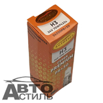 Автолампа H3  24V  70W  АвтоСвет +30% PREMIUM 34330PR+30  ШТ