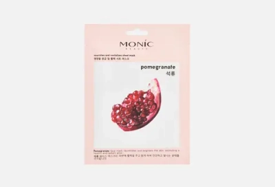 Monic Тканевая маска Гранат 25мл