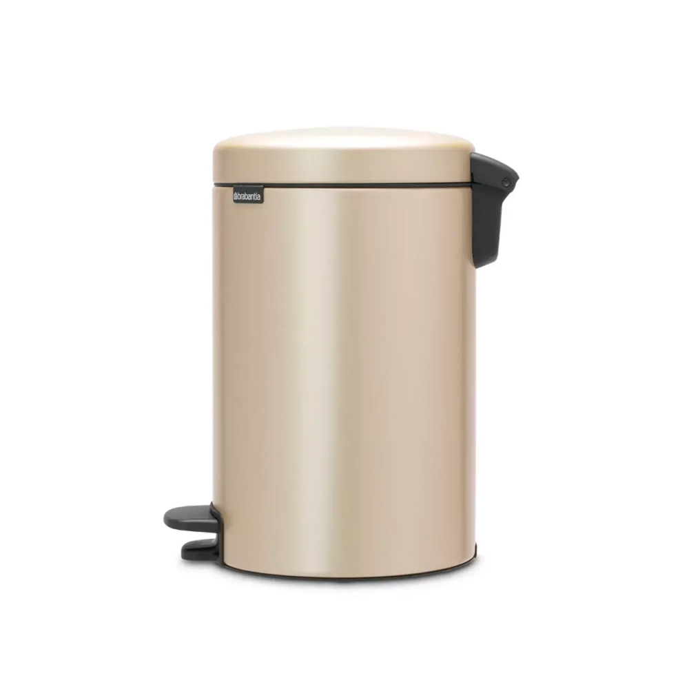 Brabantia - NewIcon Контейнер для мусора Gold Metalic, 12 л. / артикул   304446  / GTIN 8710755304446