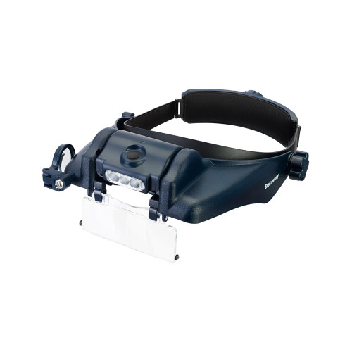 Лупа налобная с аккумулятором Discovery Crafts DHR 10