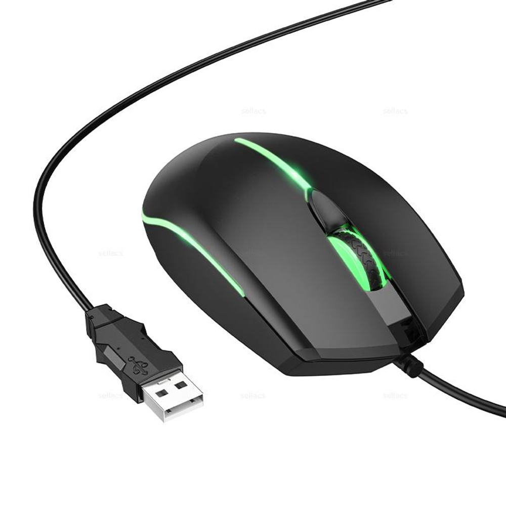 Проводная мышь Hoco GM37 (black)