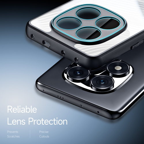 Защитный прозрачный чехол от Dux Ducis для смартфона Xiaomi Redmi Note 14 Pro 5G и Poco X7, серия Aimo Series Case