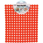 Коврик для раковины «Шарики» 32*27см оранжевый