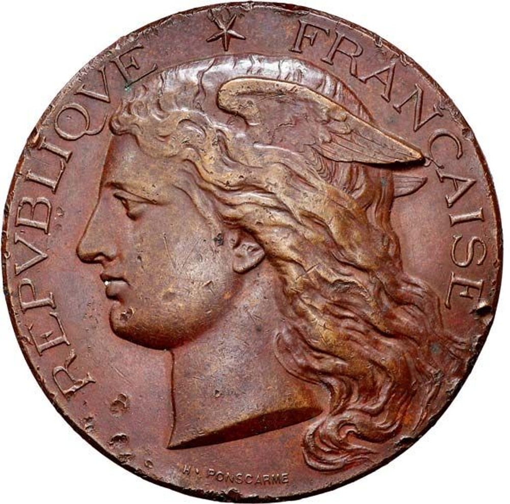 France, Agricultural Committee Award Medal, Third Republic, 1888