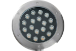 Светильник LED тротуарный (грунтовый) встраив. SP2804, 20W, AC12V, низковольтный, 3000K, металлик, IP67 Feron