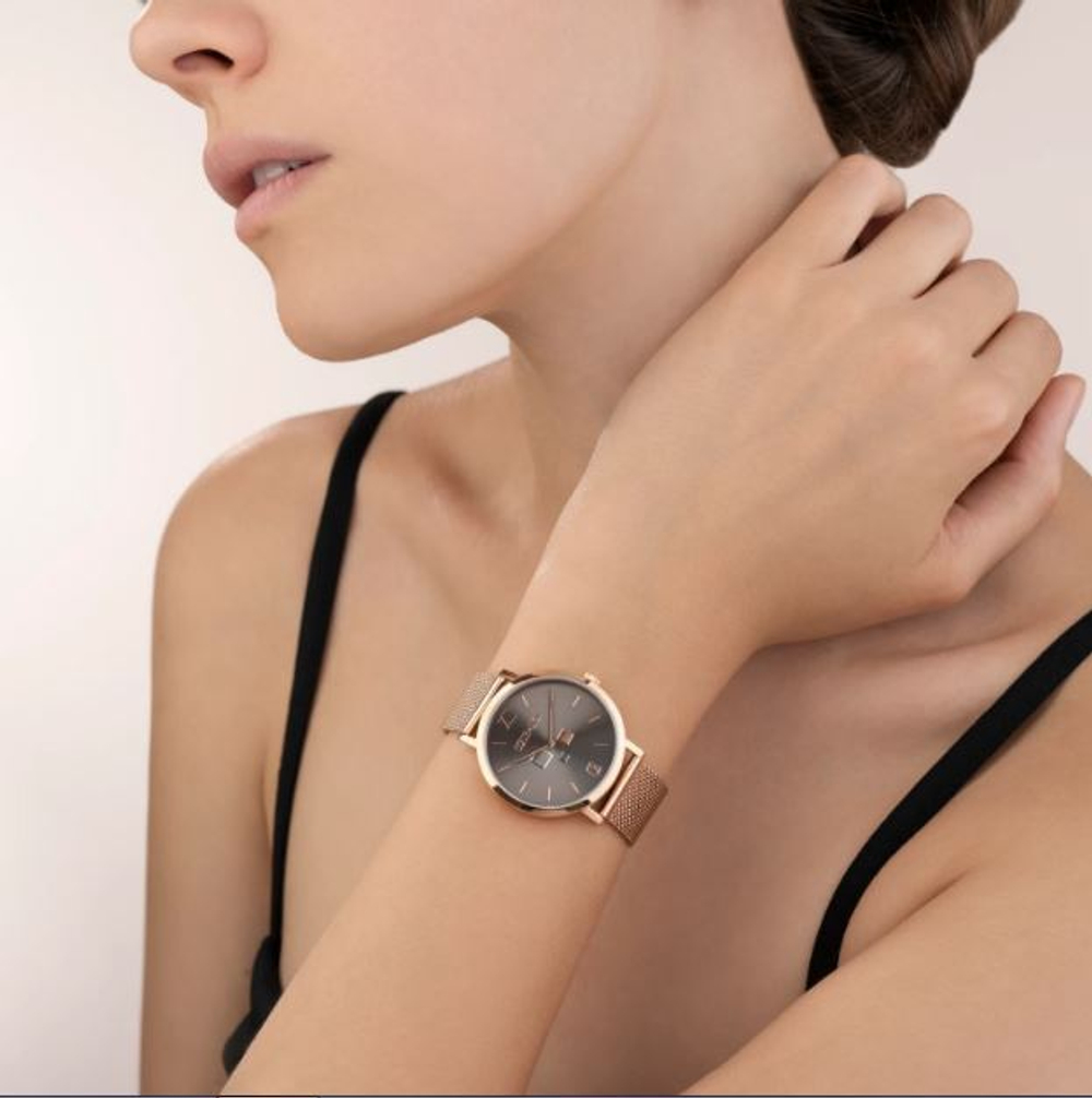 Часы Coeur de Lion Rosegold-Brown 7601/70-1636