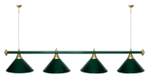 Лампа STARTBILLIARDS 4 пл. (плафоны золотые,штанга золотая,фурнитура золото)