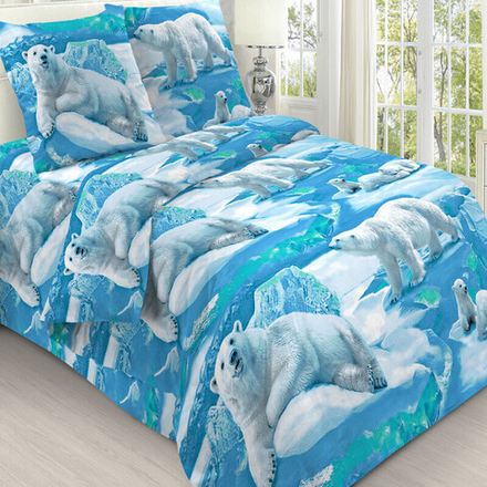 Комплект постельного белья "П37. 2038", бязь, 100% хлопок.