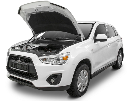 Газовые упоры капота АвтоУпор для Mitsubishi ASX 2010-2020, 2 шт., UMIASX012