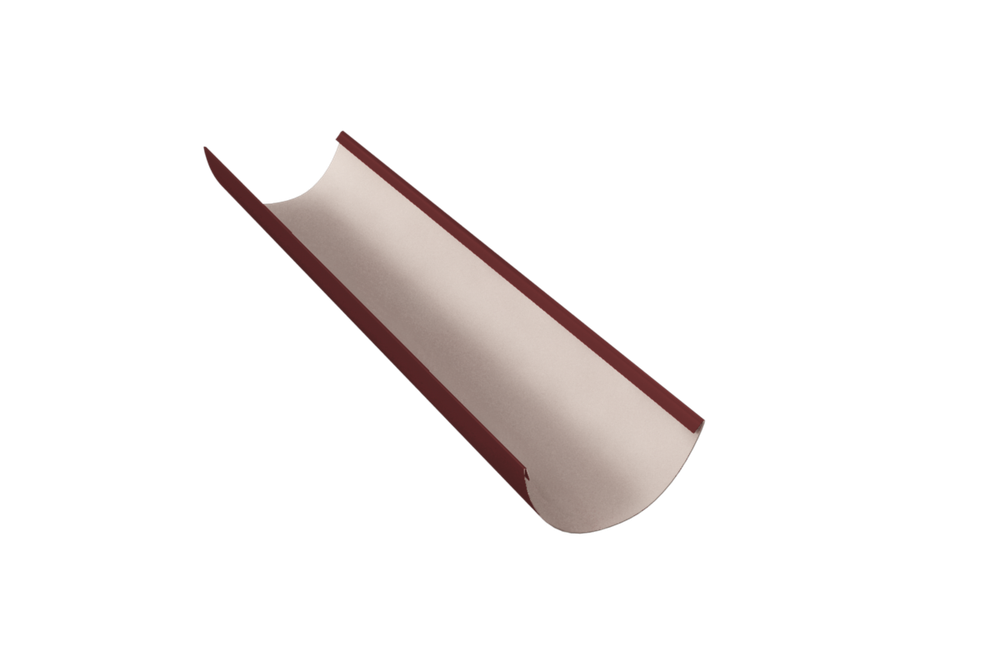 Желоб водосток металл RAL 8017  ф 125мм 3,0 м