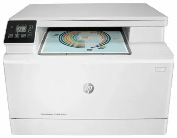 МФУ лазерное HP Color LaserJet Pro MFP M182n, цветн., A4, белый