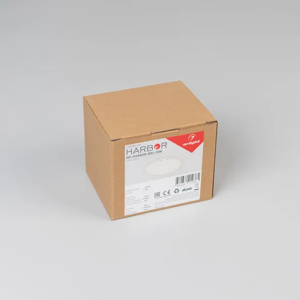 Светильник MS-HARBOR-R82-10W Warm2700 (WH, 24 deg, 230V) (Arlight, IP20 Металл, 5 лет) 054476