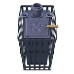 Чугунная печь для бани Гроза 24 (М) Ураган