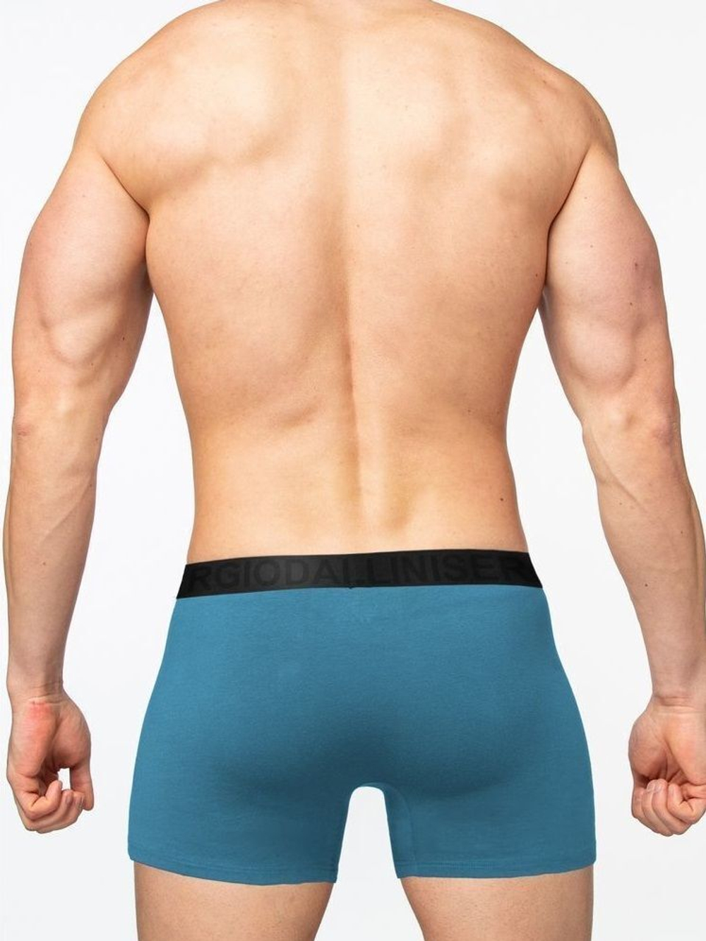 Мужские трусы-боксеры из нежной вискозы (Размер: XL) (Цвет: красный)