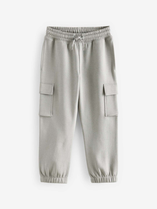 Джоггеры карго для мальчика Next 451-277, 2 шт., Серый, Черный