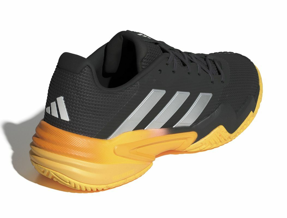 Мужские кроссовки теннисные Adidas Barricade 13 M - black/yellow/orange