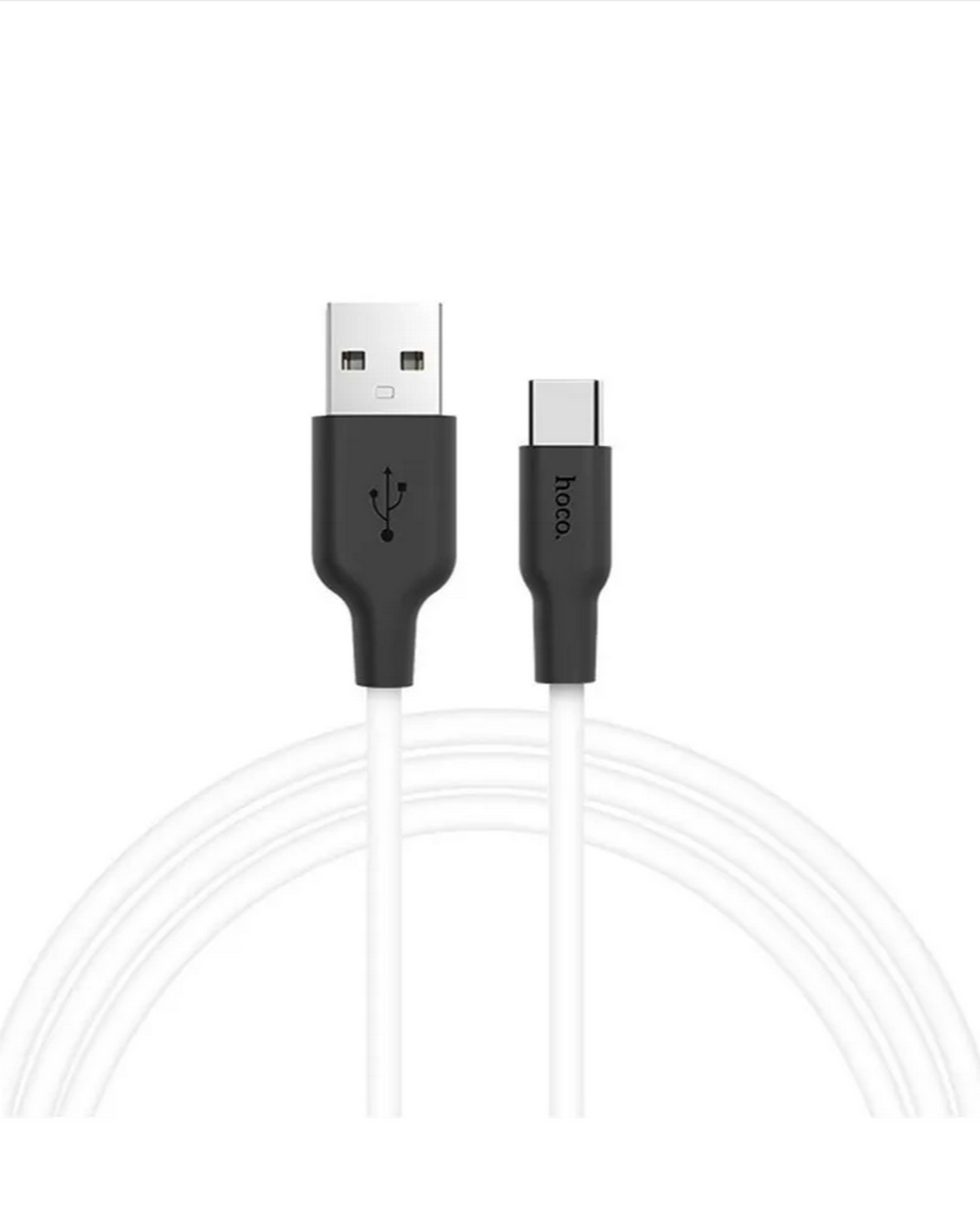 Кабель USB x Type-C -1.0м. Hoco. X21 (3A) Silicone