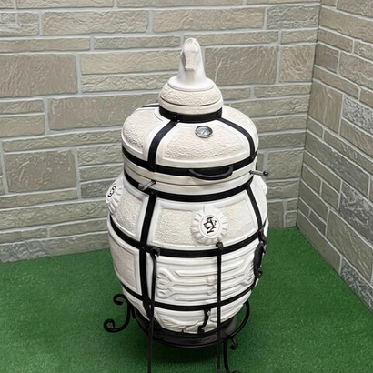 Тандыр Поручик Амфора 6,5 см стенка + подставка + 10 шампуров (Казань)