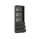 МС Мадера Стеллаж М600 600*1800*350 (лдсп графит новый)