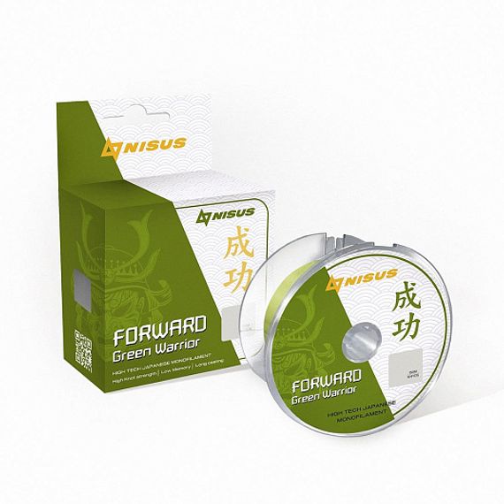 Леска FORWARD Green Warrior 0,437mm/150m Nylon (N-FGW-0437-150) Nisus