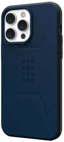 Чехол с поддержкой MAGSAFE Uag Civilian для iPhone 14 Pro Max 6.7", цвет темно-синий (Mallard)