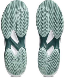 Теннисные кроссовки Asics Game FF Clay/OC - white/dark neptune