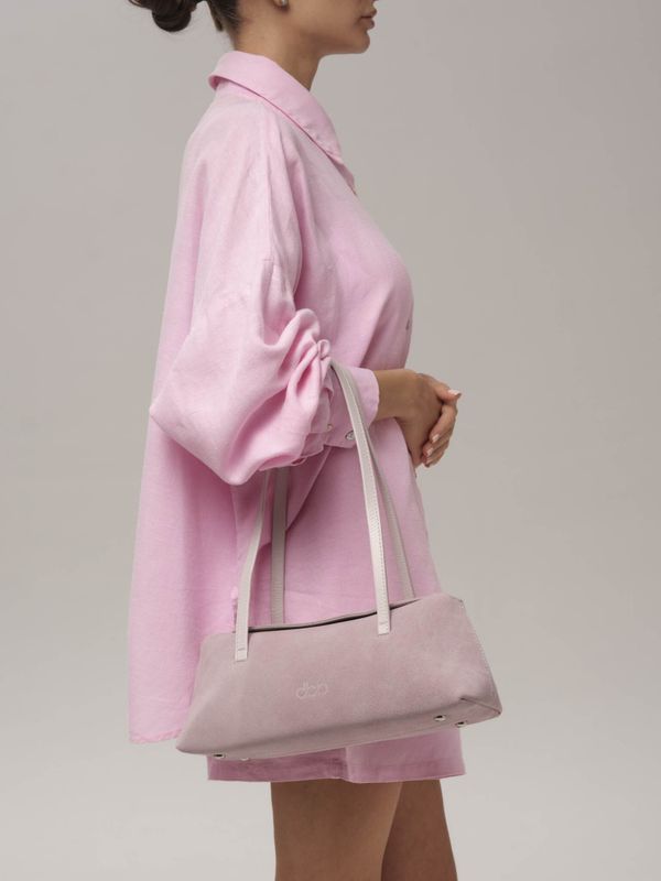 Сумка багет Raduy DBR 31127 розовый фламинго