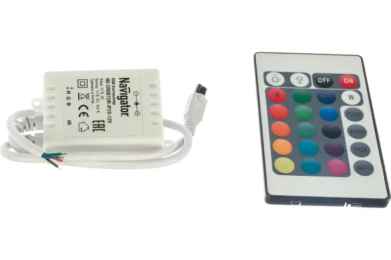 Контроллер Navigator CRGB72IR 72Вт 12V IP20 120 18560