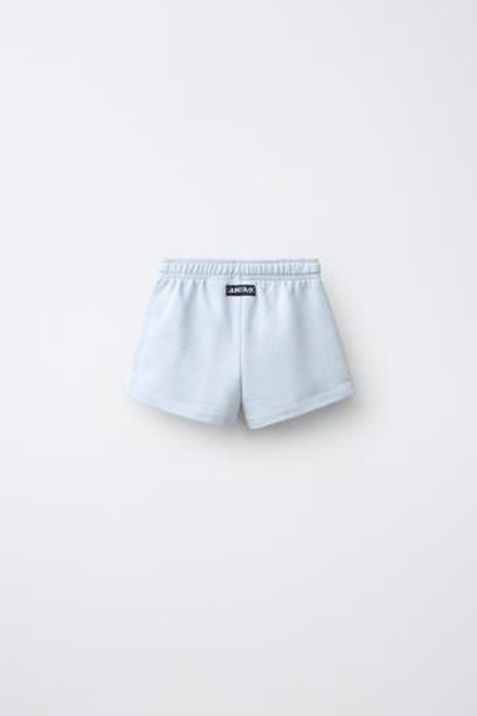 ZARA ШОРТЫ KPOP DEMON HUNTERS™ NETFLIX ©, ЦВЕТ ЛЬДА