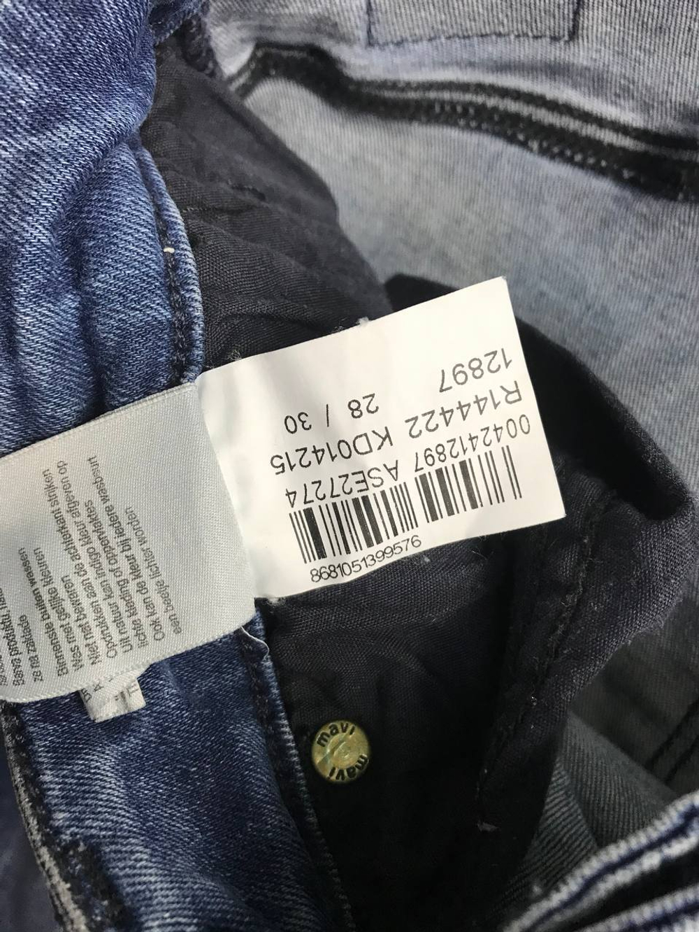 Джинсы Mavi удобные, маркировка 28, визуально на 44 размер