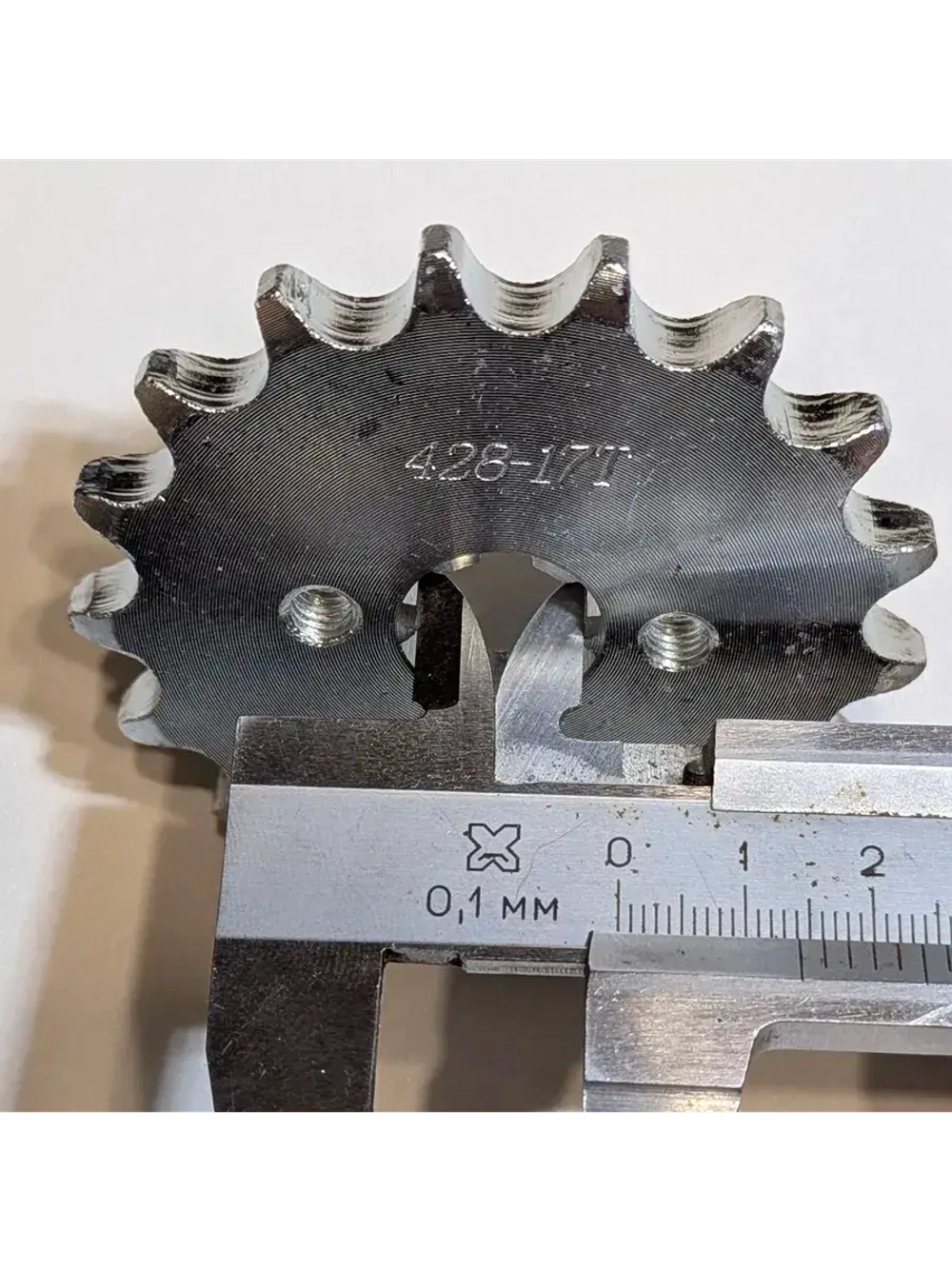 Звезда ведущая (428-17) 17мм сталь