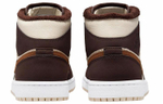 Кроссовки Jordan Air Jordan 1 Mid Se "Cream Dark Chocolate" (Женская размерная сетка)
