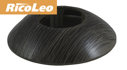 Розетта напольная ПВХ ГРЕЙС d26  2шт/уп 122 Дуб мореный