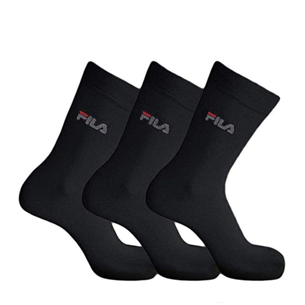 Теннисные носки Fila лайфстайл socks Unisex 3P - black