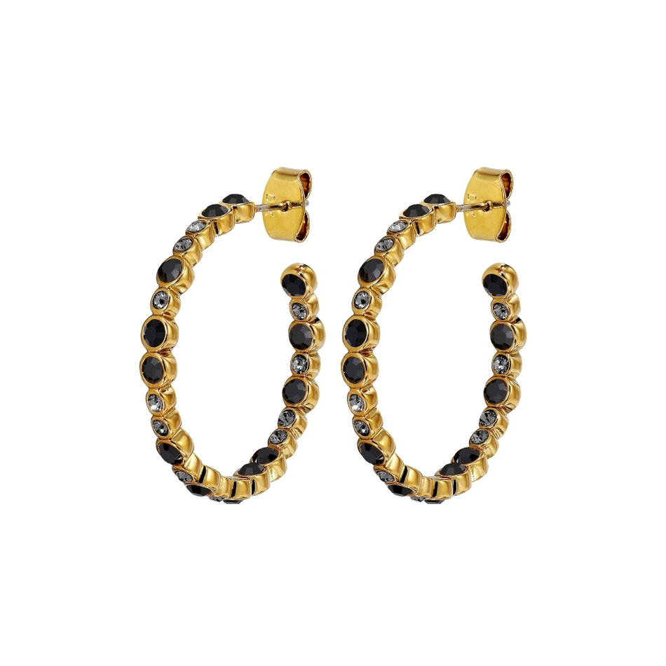 Серьги Dyrberg Kern NANDITA SG BLACK 470140