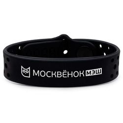 Браслет Москвёнок ACTIVE чёрный