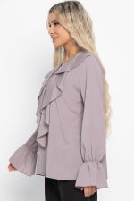 Блуза шифоновая Вэнси (бежевая) Б15024-8М LT Collection