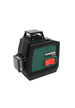 Лазерный нивелир FAVOURITE LL12, с АКБ и ЗУ, зеленый луч, точность 0,2 мм/метр